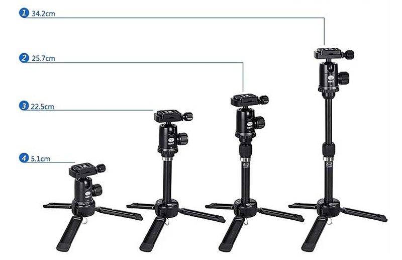 Sirui 3T-35K Table Top Tripod (Black)