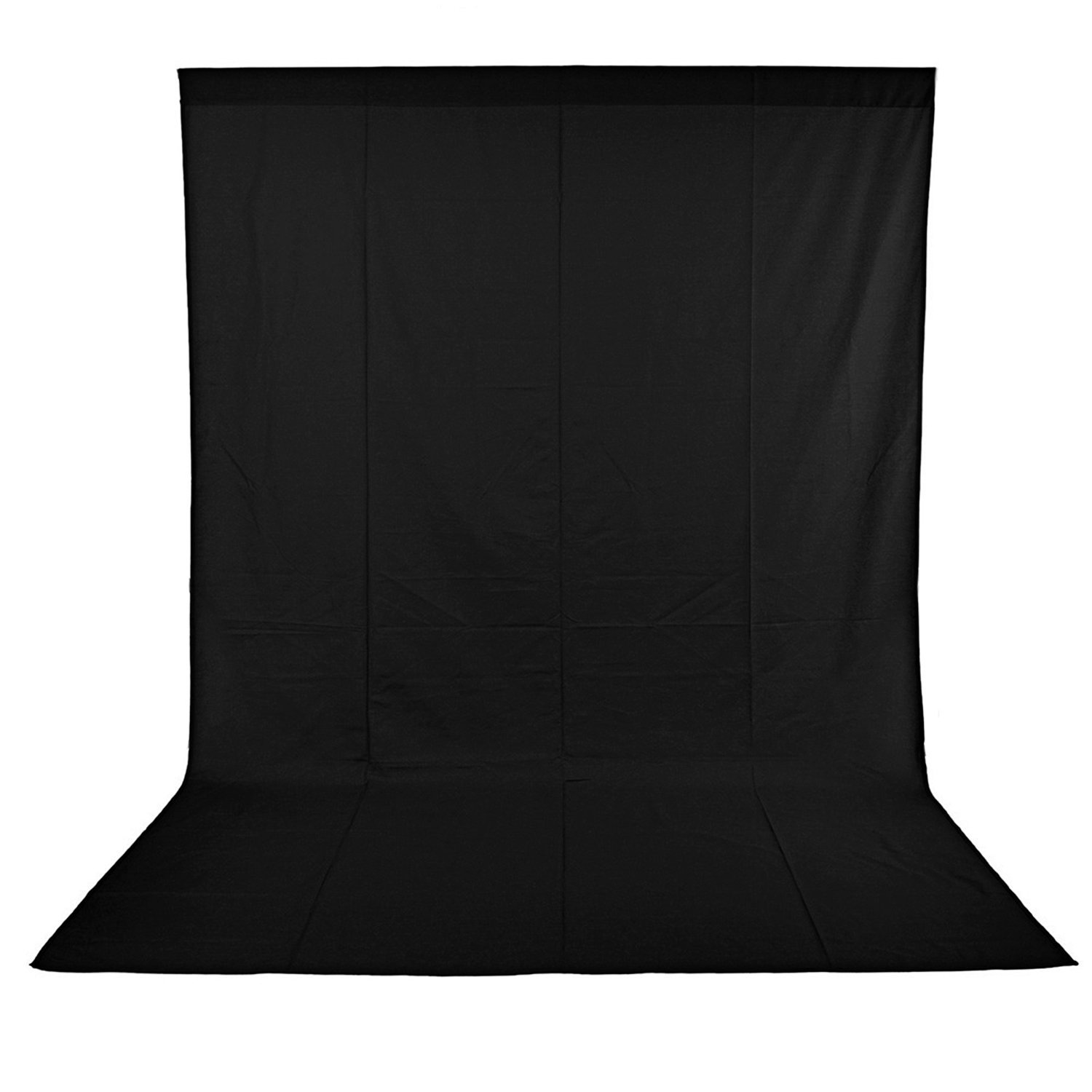 Backdrops 3 x 6m Black #68017-02