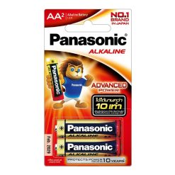 Panasonic Battery Alkaline AA (Pack x 2)
