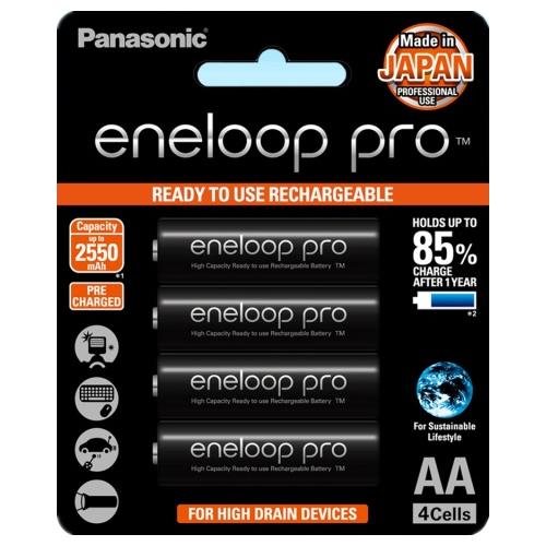 Panasonic-Eneloop-Pro-AA-Pack-4-2550mA