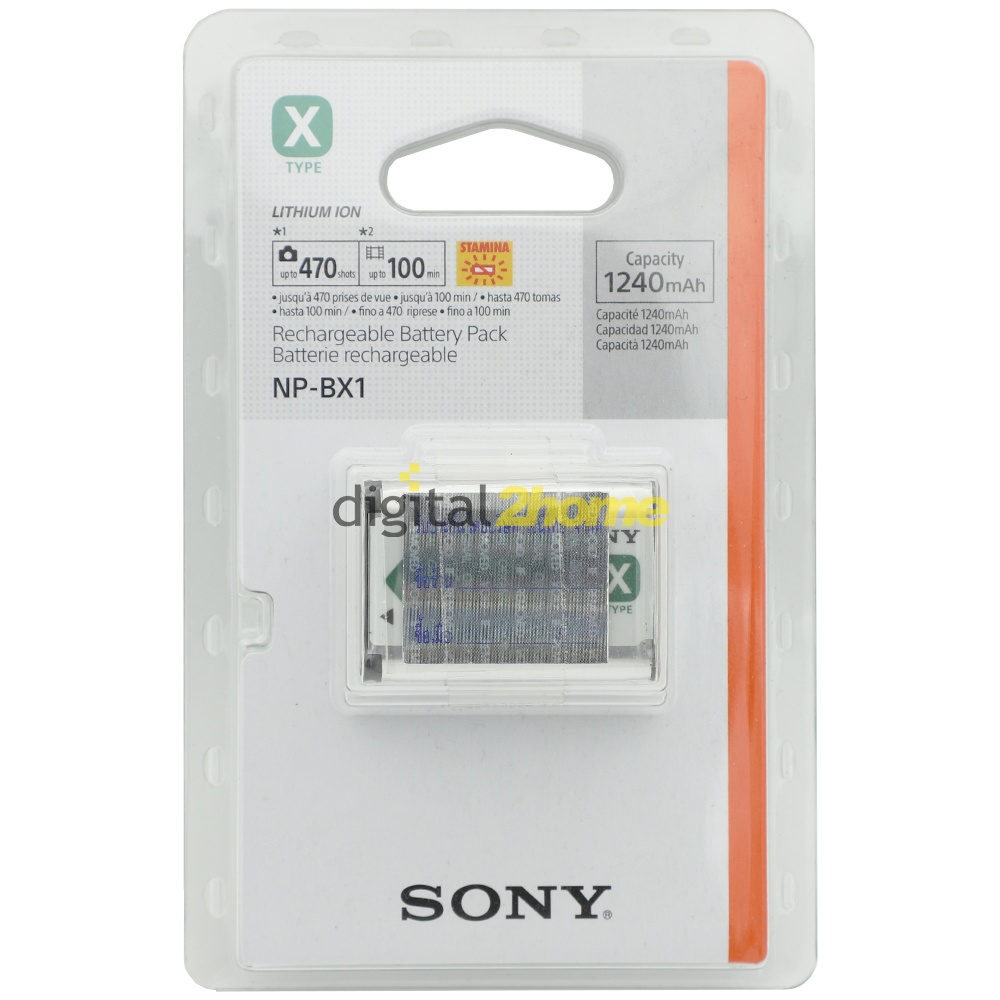 Sony Battery NP-BX1 (NP-BX1//C5 ECN) | Digital2Home