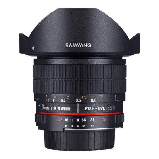 Samyang 8mm F3.5 UMC Fish-Eye CS II