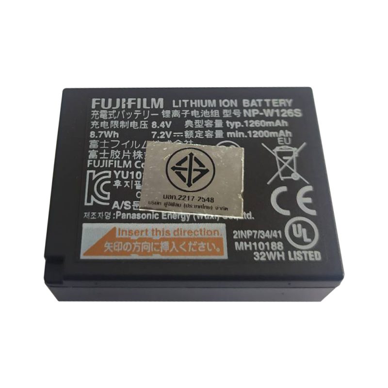 Battery Fuji NP-W126S ประกันศูนย์ไทย โปรโมชั่น ราคาพิเศษ