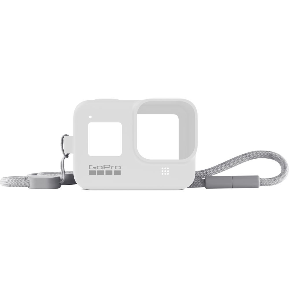Gopro Sleeve+Landyard For HERO8 White-01
