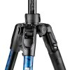 Befree Advanced Aluminum Travel Tripod twist Blue, ball head