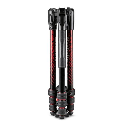 Befree Advanced Aluminum Travel Tripod twist Red, ball head