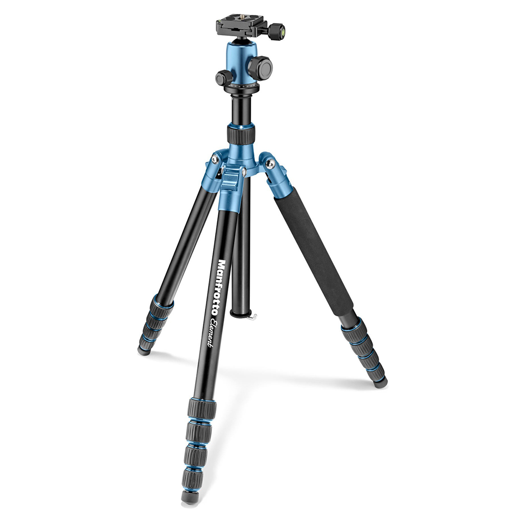 ManfrottoELEMENTMKELB5BLBH01 Manfrotto Element Traveller Tripod Big with Ball Head Blue