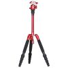 Sirui T-005RX+C10S Tripod W/Ball Head (Red)