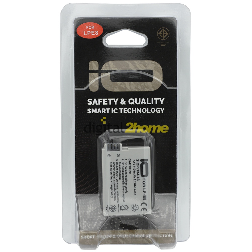 Battery Digital for Canon LP-E8