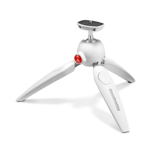 Manfrotto PIXI EVO 2-Section Mini Tripod White