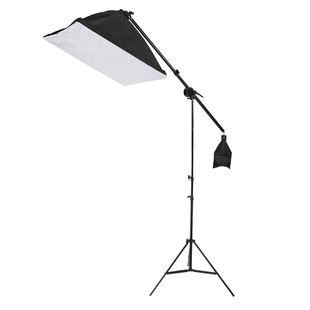 Studio 5 Bulb With Softbox 50x70 SET w light stand+45w bulb-03