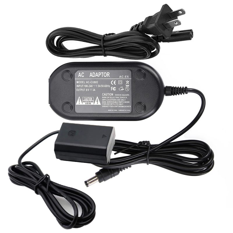 Dummy Battery AC Adapter ACE6+ FZ100 Digital2home