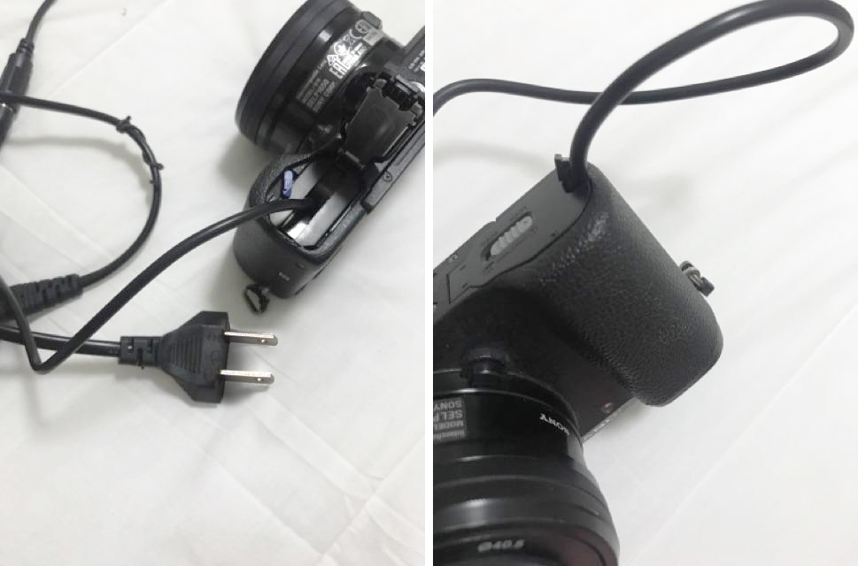 Dummy Battery AC Adapter AC-PW20+ FW50
