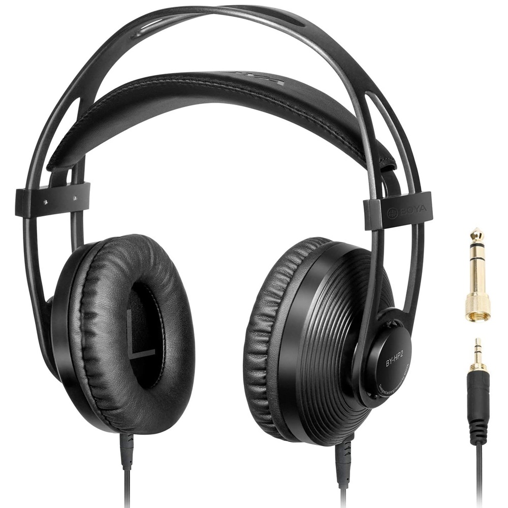 Boya BY-HP2 Professional Monitoring Headset-01 BOYA BY-HP2