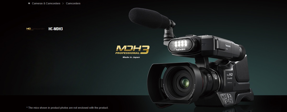 Panasonic HC-MDH 3