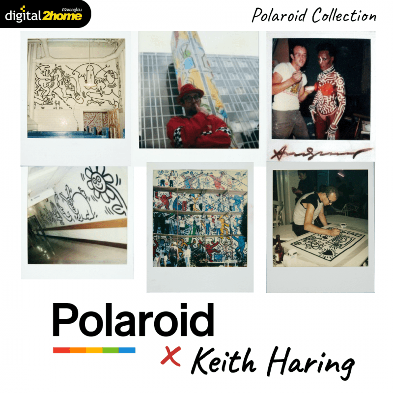 Polaroid Keith Haring