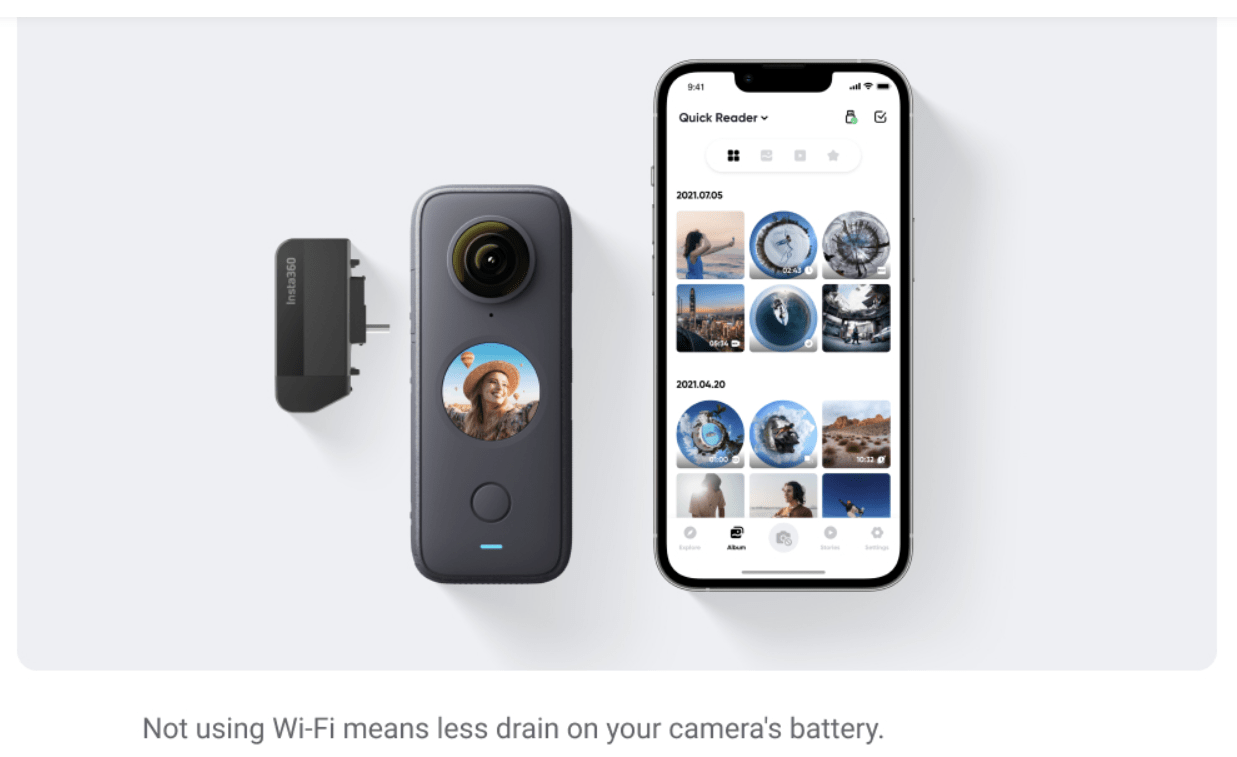 Insta360 Quick Reader