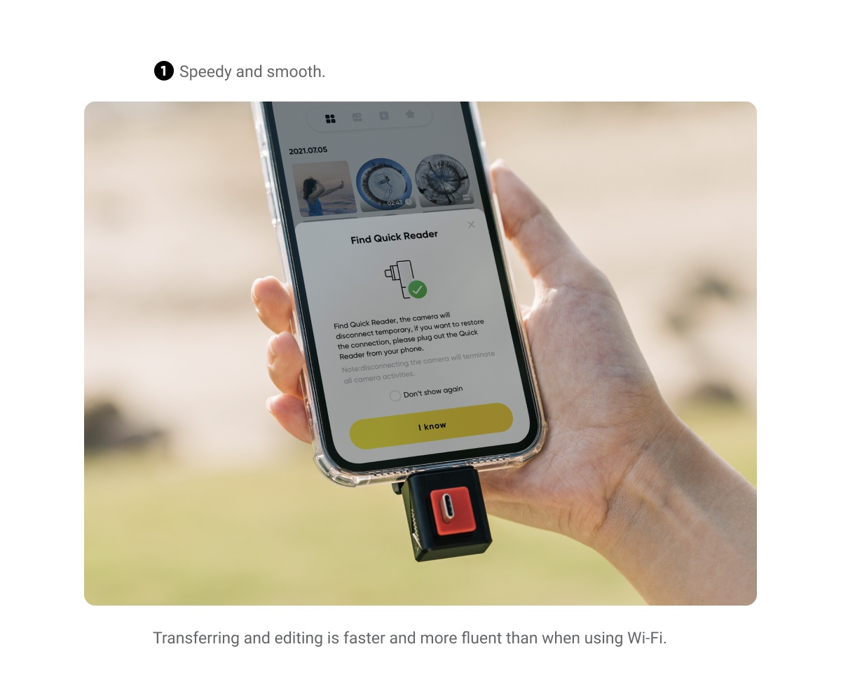 Insta360 Quick Reader