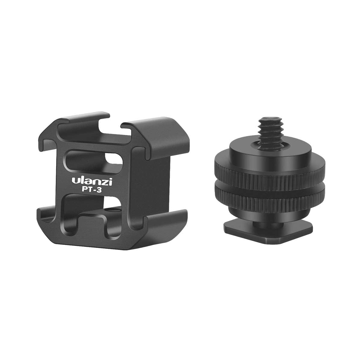 Ulanzi PT-3S Triple Cold Shoe Mount-02 Ulanzi PT-3S Triple Cold Shoe Mount
