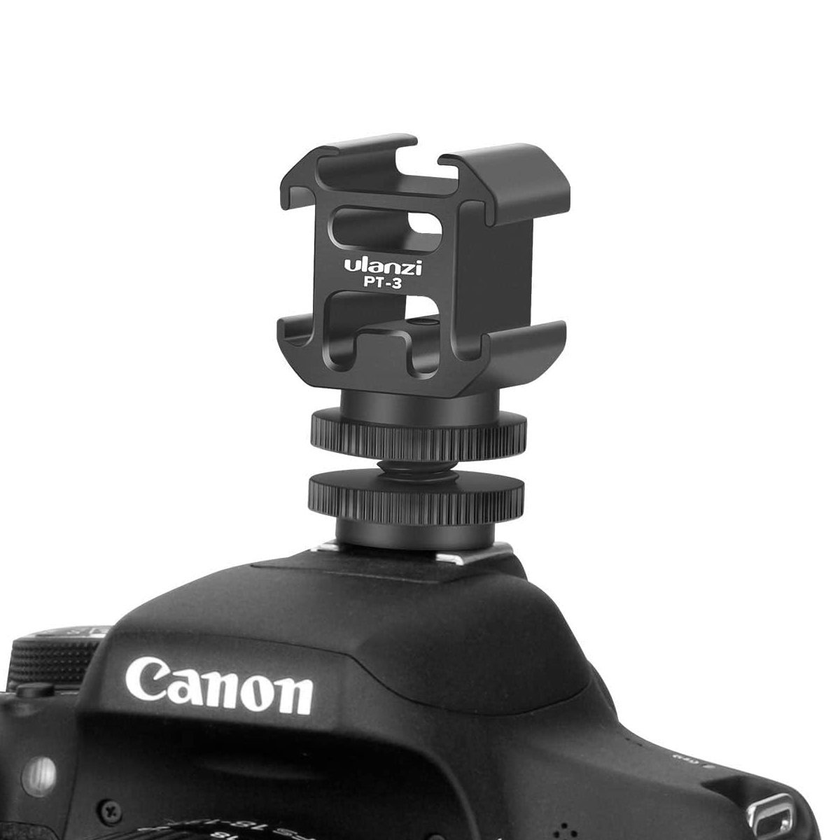 Ulanzi PT-3S Triple Cold Shoe Mount-03 Ulanzi PT-3S Triple Cold Shoe Mount