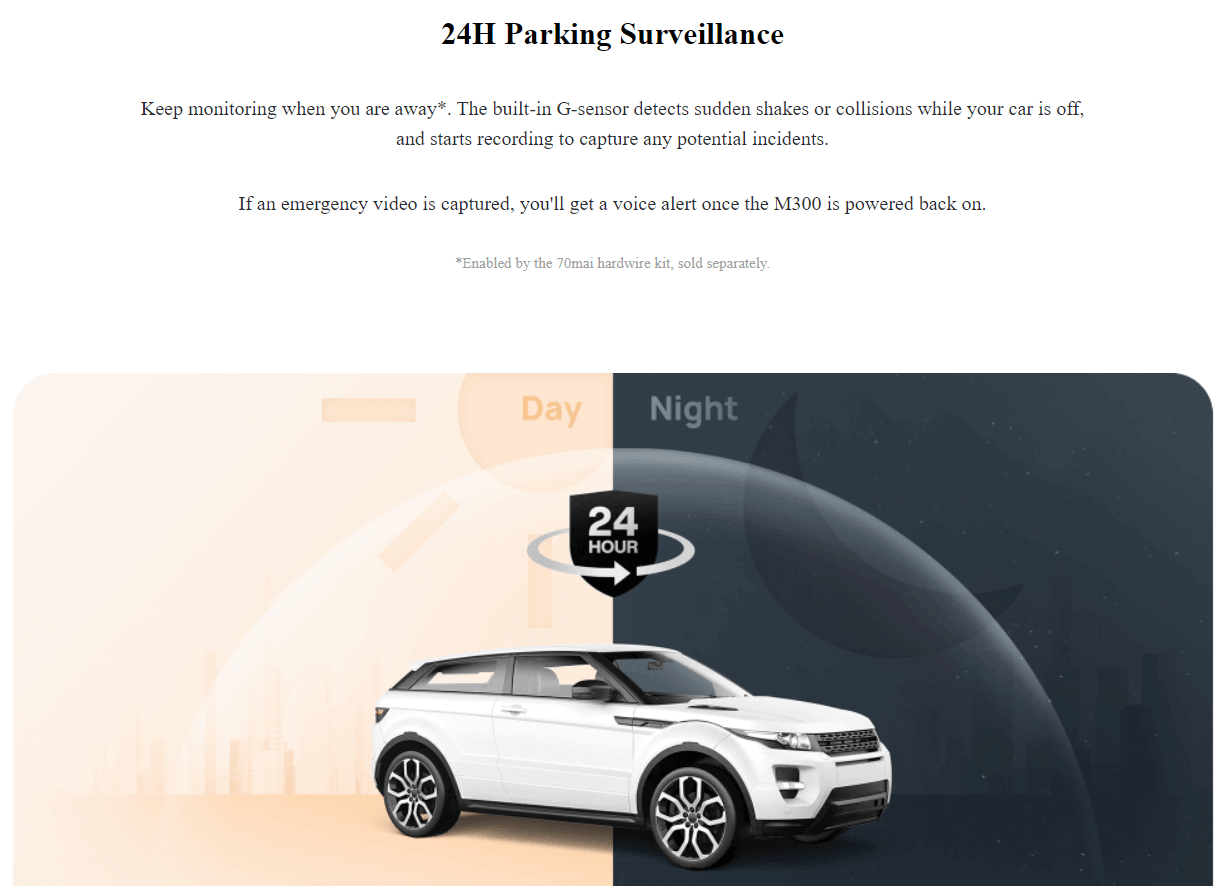 70mai Dash Cam M300 Navy | Digital2home