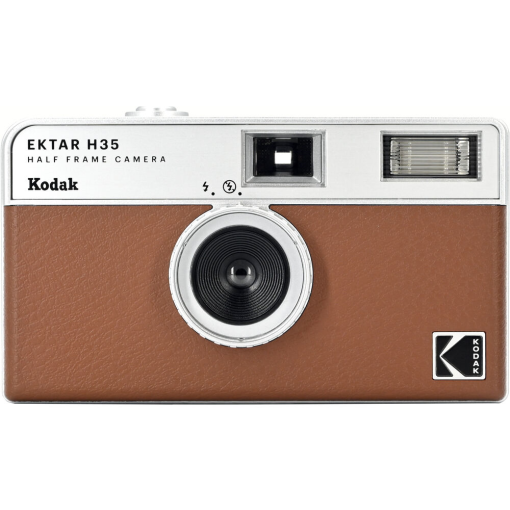 KODAK EKTAR H35 Half Frame Film Camera Brown
