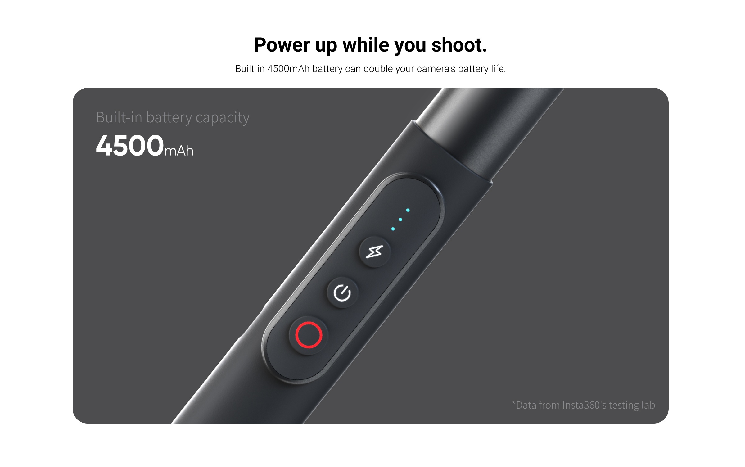 Insta360 Power Selfie stick for One X2 X3