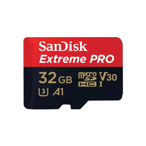SanDisk 32GB Extreme PRO microSDXC UHS-I (R_170MB/s W_90MB/s)