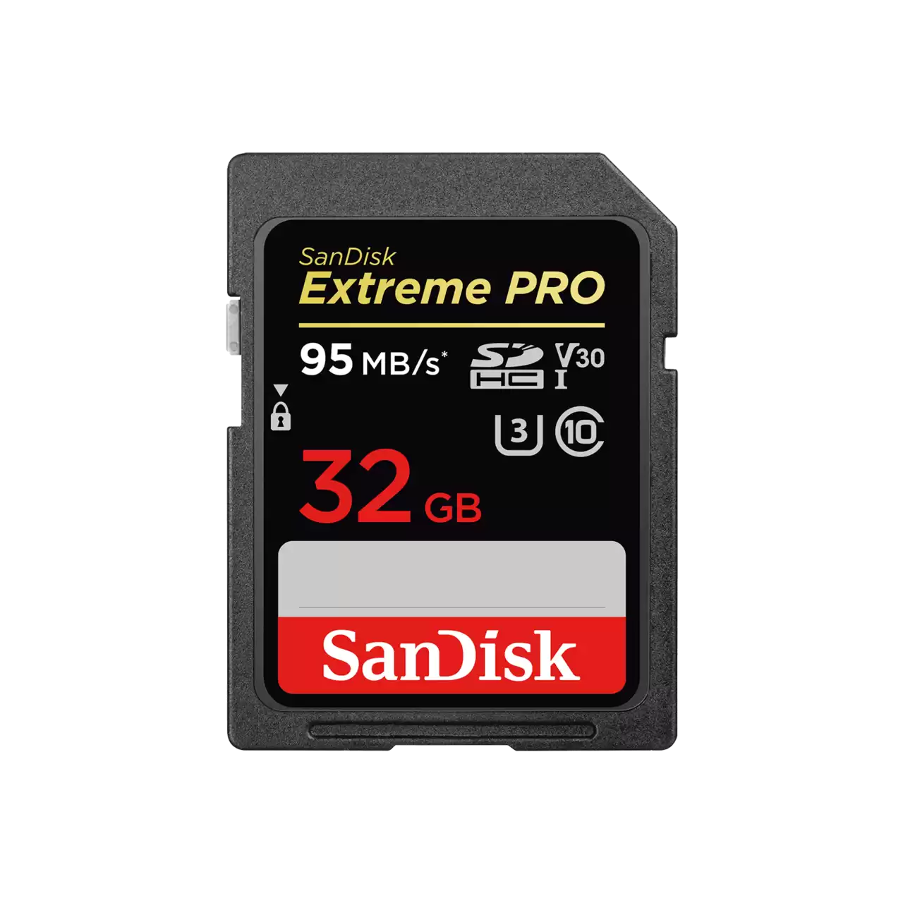 SanDisk 32GB Extreme PRO SDHC And SDXC UHS-I R170MBs W90MBs