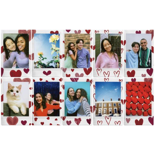 Fujifilm Instax Mini Heart Sketch film
