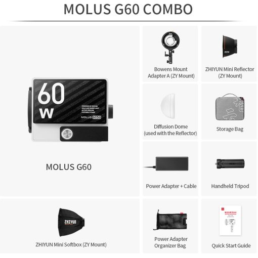 Zhiyun Molus G60 Combo Kit