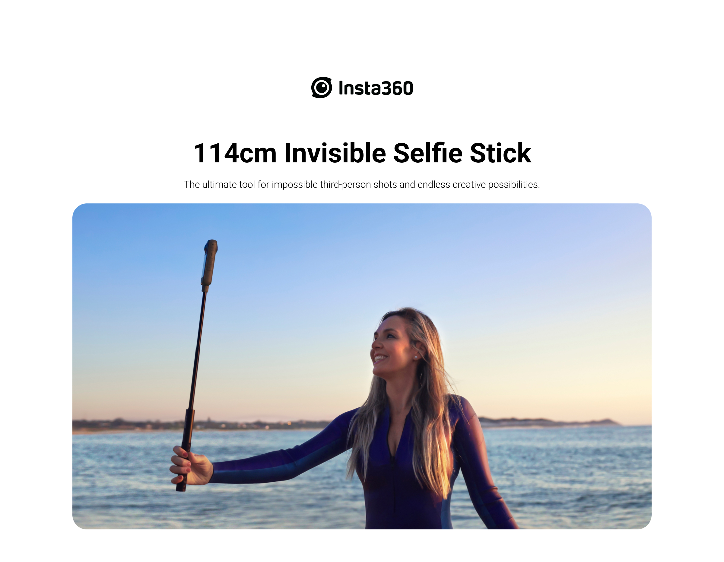 Insta360 Invisible Selfie Stick 114cm