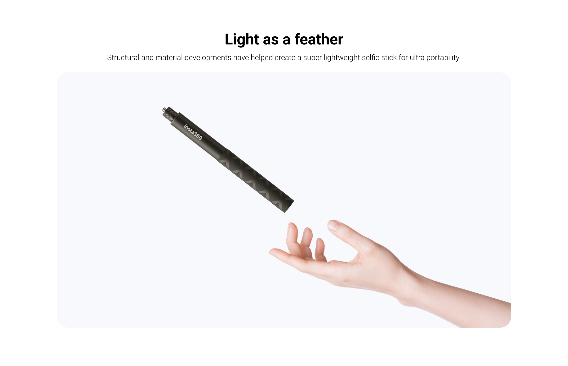 Insta360 Invisible Selfie Stick 114cm