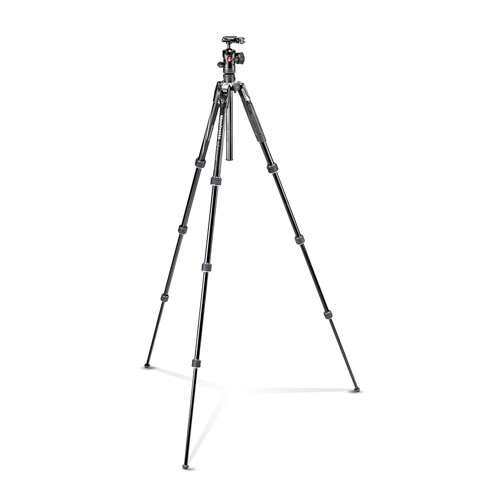 ManfrottoBEFREEMKBFRTA4BKBH05 Befree Advanced Aluminum Travel Tripod twist Black, ball head