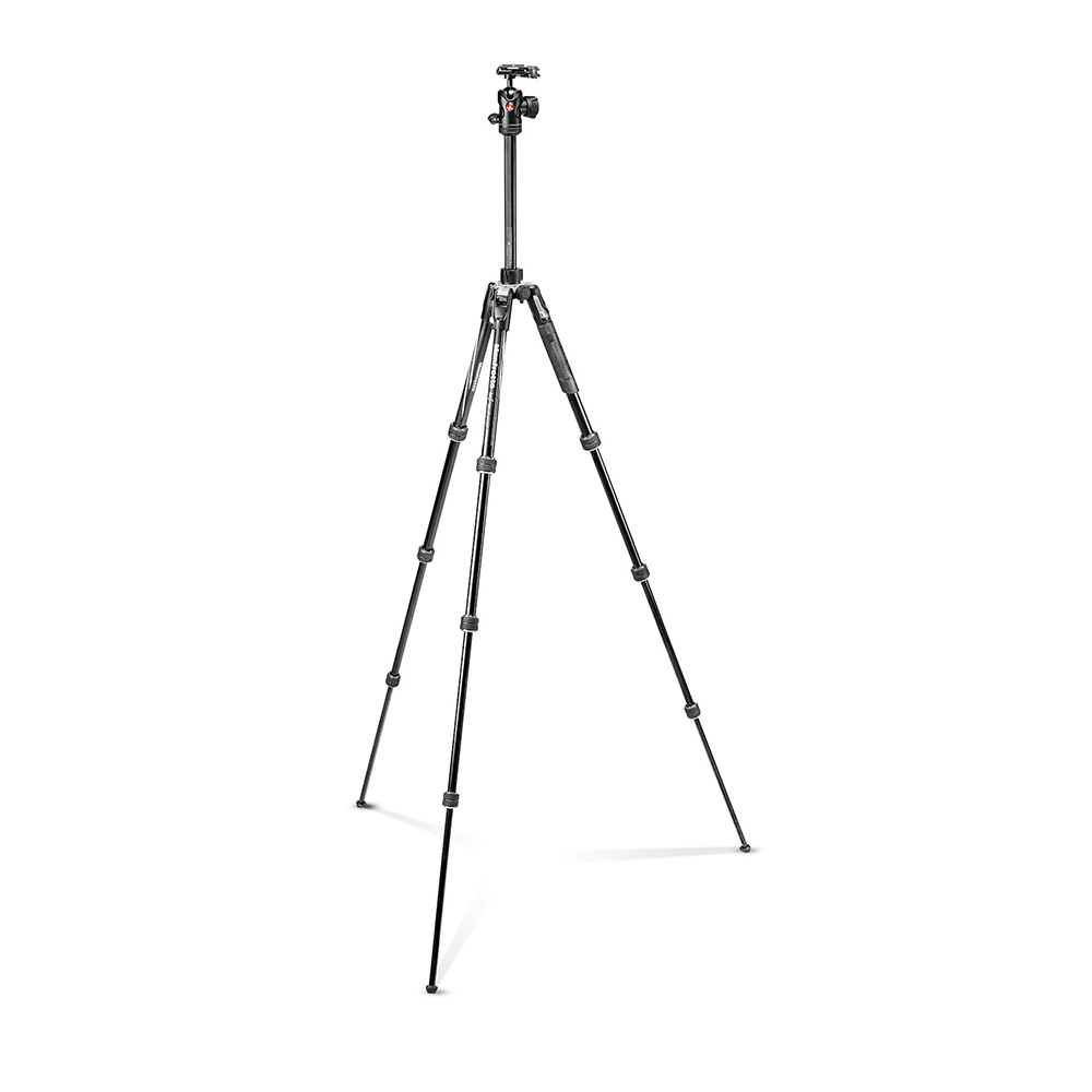 ManfrottoBEFREEMKBFRTA4BKBH06 Befree Advanced Aluminum Travel Tripod twist Black, ball head