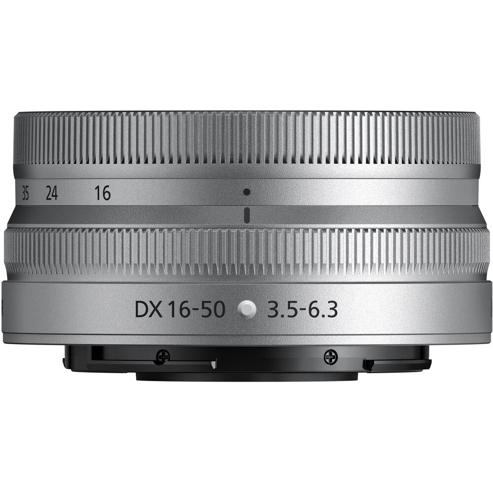Nikon NIKKOR Z DX 16-50mm F3.5-6.3 VR Silver Nikon NIKKOR Z DX 16-50mm F3.5-6.3 VR Silver