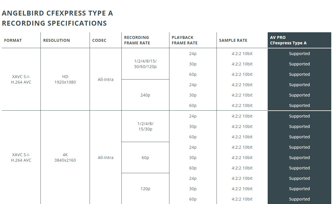 Angelbird AV PRO CFexpress Type A 1 TB
