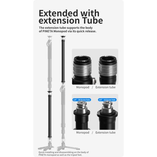 YC Onion PINETA Monopod Extension Bar