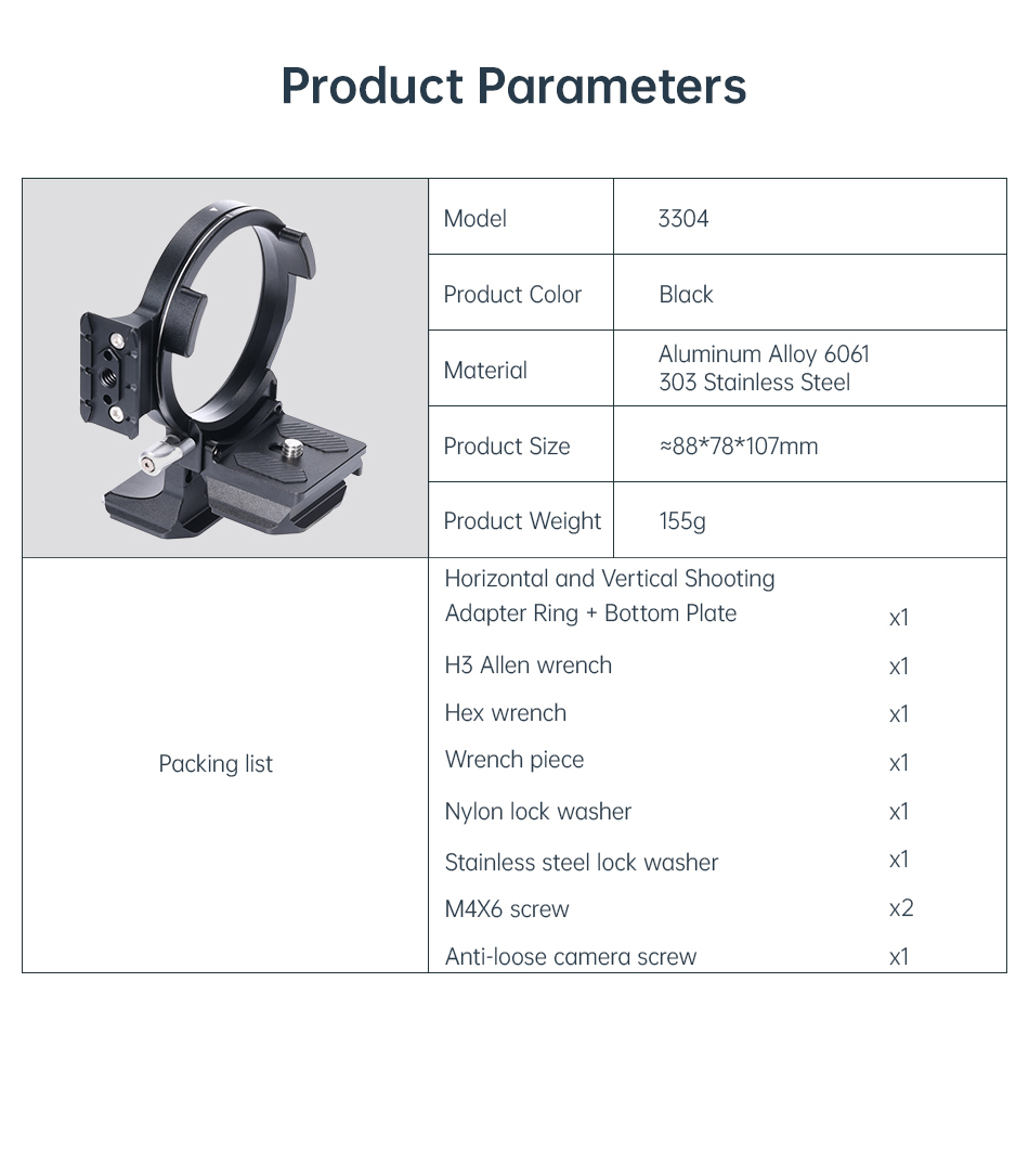 Falcam 3304 F22&F38&F50 horizontal-to-vertical quick release circular half cage (For Sony)