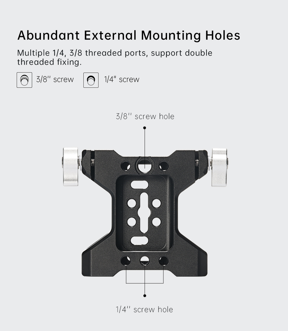 Falcam 3306 Dual Rod Base