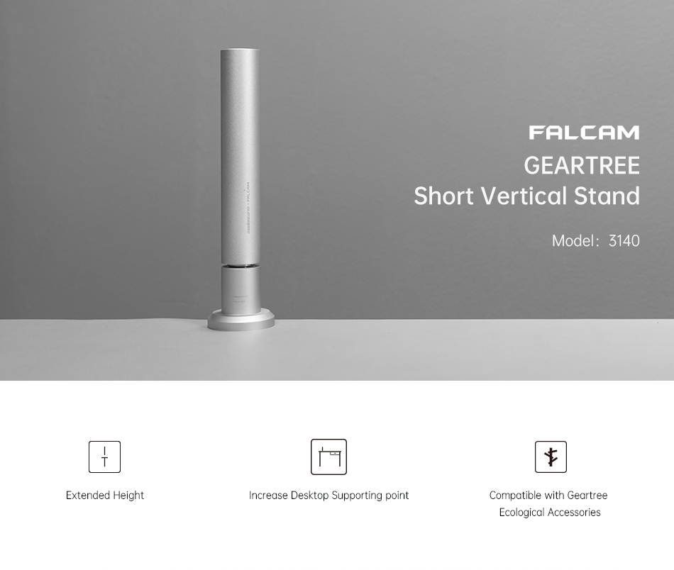 Falcam 3140 Geartree Short Vertical Stand