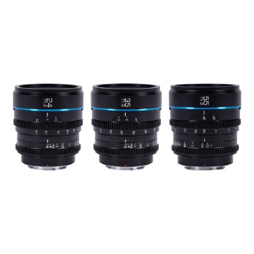 Sirui Nightwalker S35 T1.2 24-35-55mm Black-100
