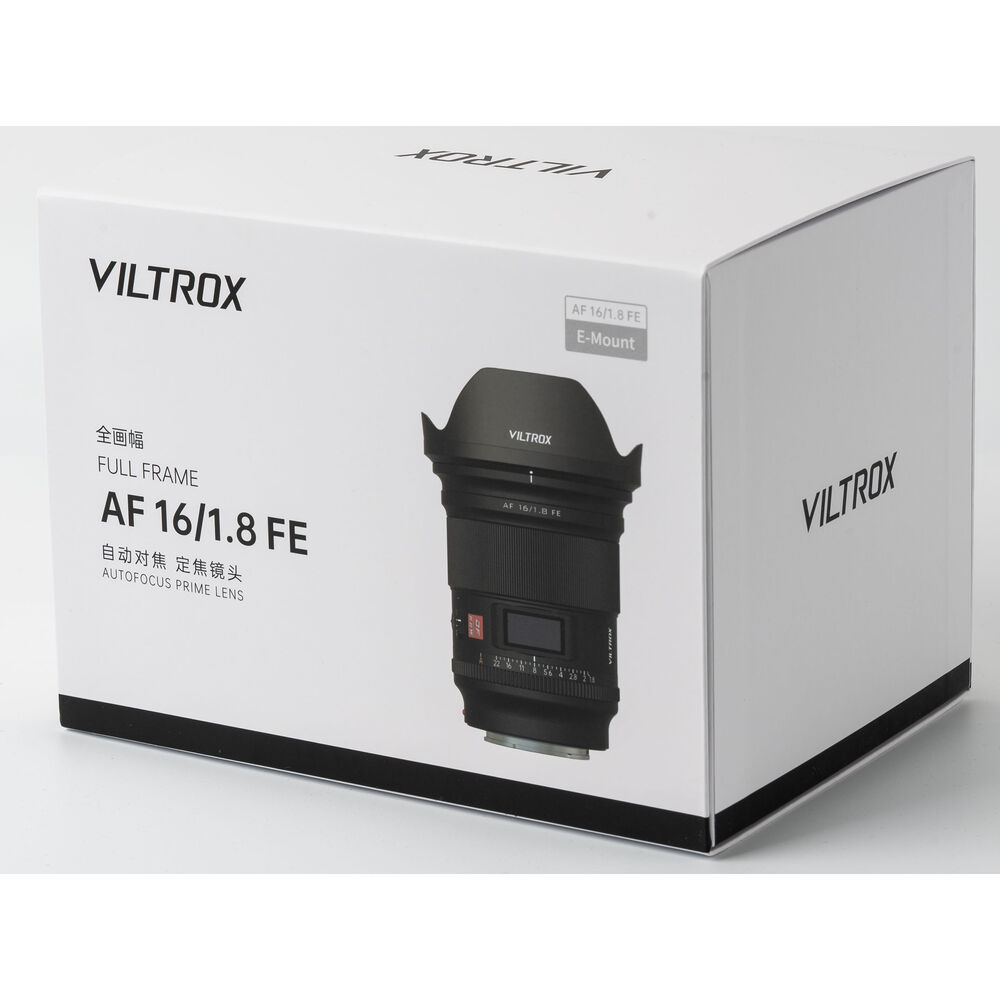 Viltrox AF 16mm F1.8 FE E-mount Viltrox AF 16mm F1.8 FE E-mount