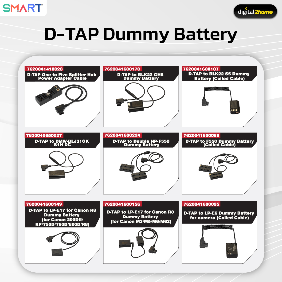 Smart D-TAP Dummy Battery