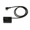 NP-FW50 Dummy Battery (Straight Cable) (A6)