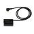 NP-FW50 Dummy Battery (Straight Cable) (A6)