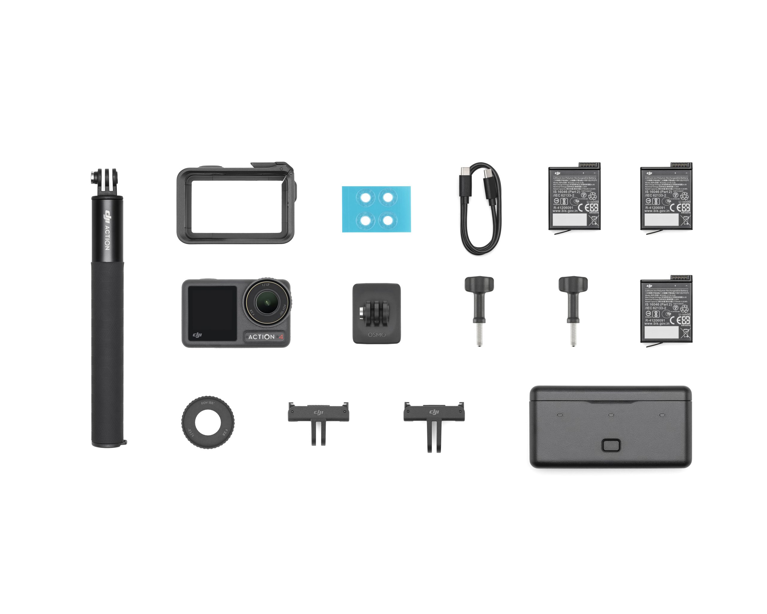 DJI Osmo Action 4 Adventure Combo02 DJI Osmo Action 4 Adventure Combo
