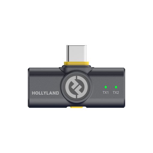 Hollyland LARK M2 ไมโครโฟนไร้สาย เวอร์ชั่น 300 ม. ระยะ LOS 24 บิต Hi-Fi  สําหรับไลฟ์สตรีม