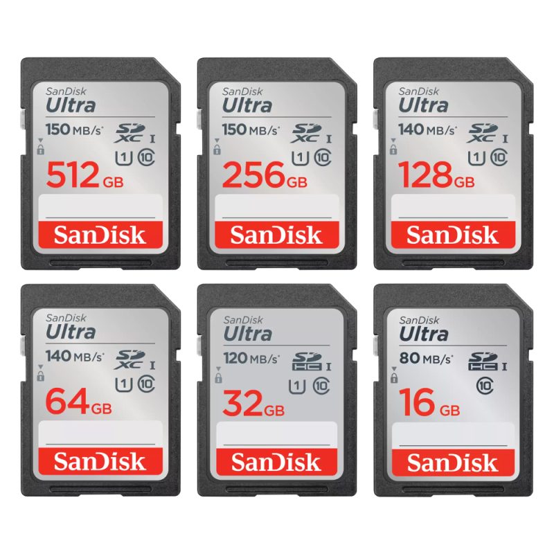 SanDisk Ultra SDHC UHS-I And SDXC UHS-I (R_150MB/s) | Digital2home