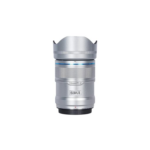 Sirui Sniper 33mm F1.2 APS-C Auto-Focus Lens Silver